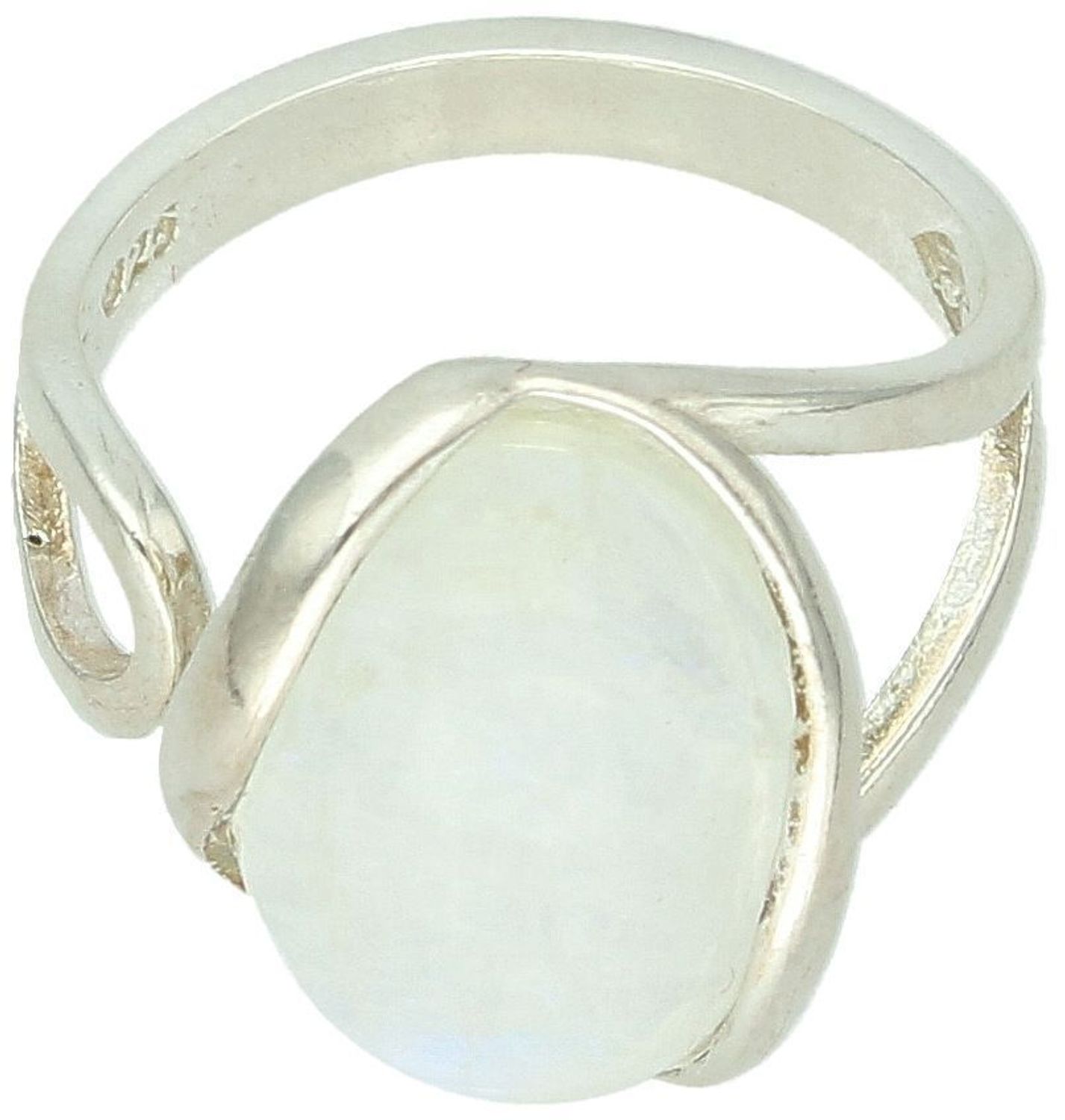 Srebrny pierścionek damski 925 z kamieniem księżycowym rozmiar 19 srebro.jpg