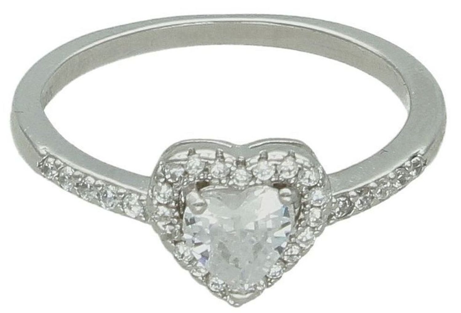 Srebrny pierścionek damski 925 serce z cyrkoniami DIA-PRS-11855-925. Srebrny pierścionek damski. Srebrny pierścionek z cyrkoniami. Pierścionek srebrny na prezent dla kobiety.2.jpg