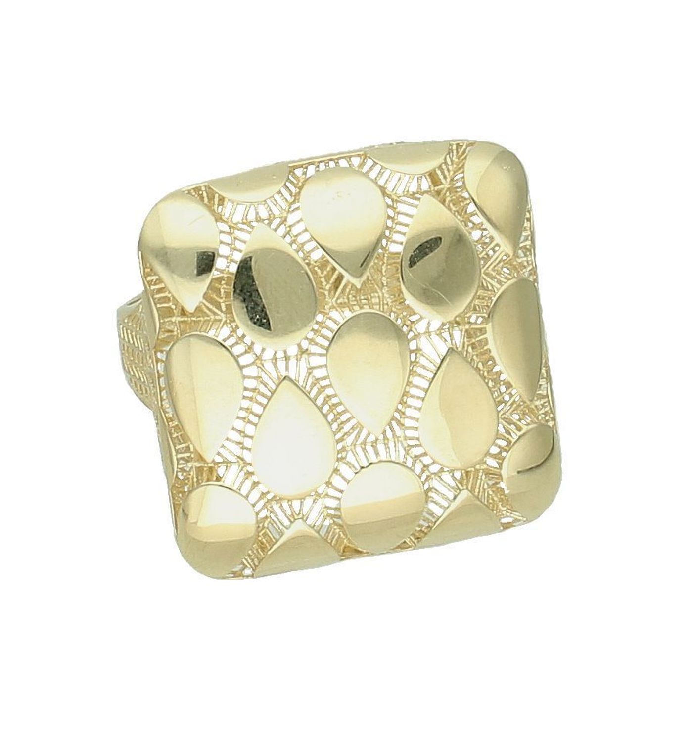 Złoty pierścionek damski 585 szeroki ażurowy wzór rozmiar 21 DIA-PRS-11929-585.jpg