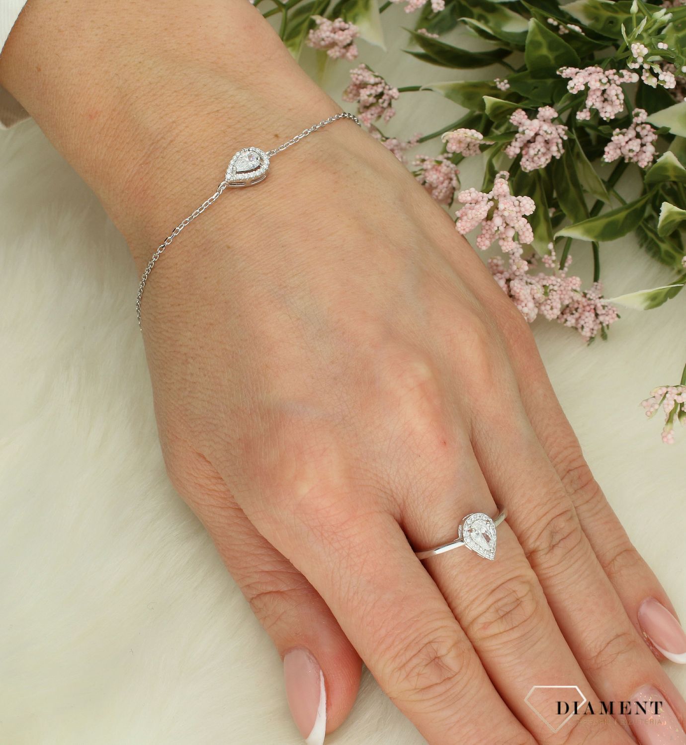 Srebrny pierścionek damski 925 łezka z cyrkonią DIA-PRS-12256-925 (2).jpg