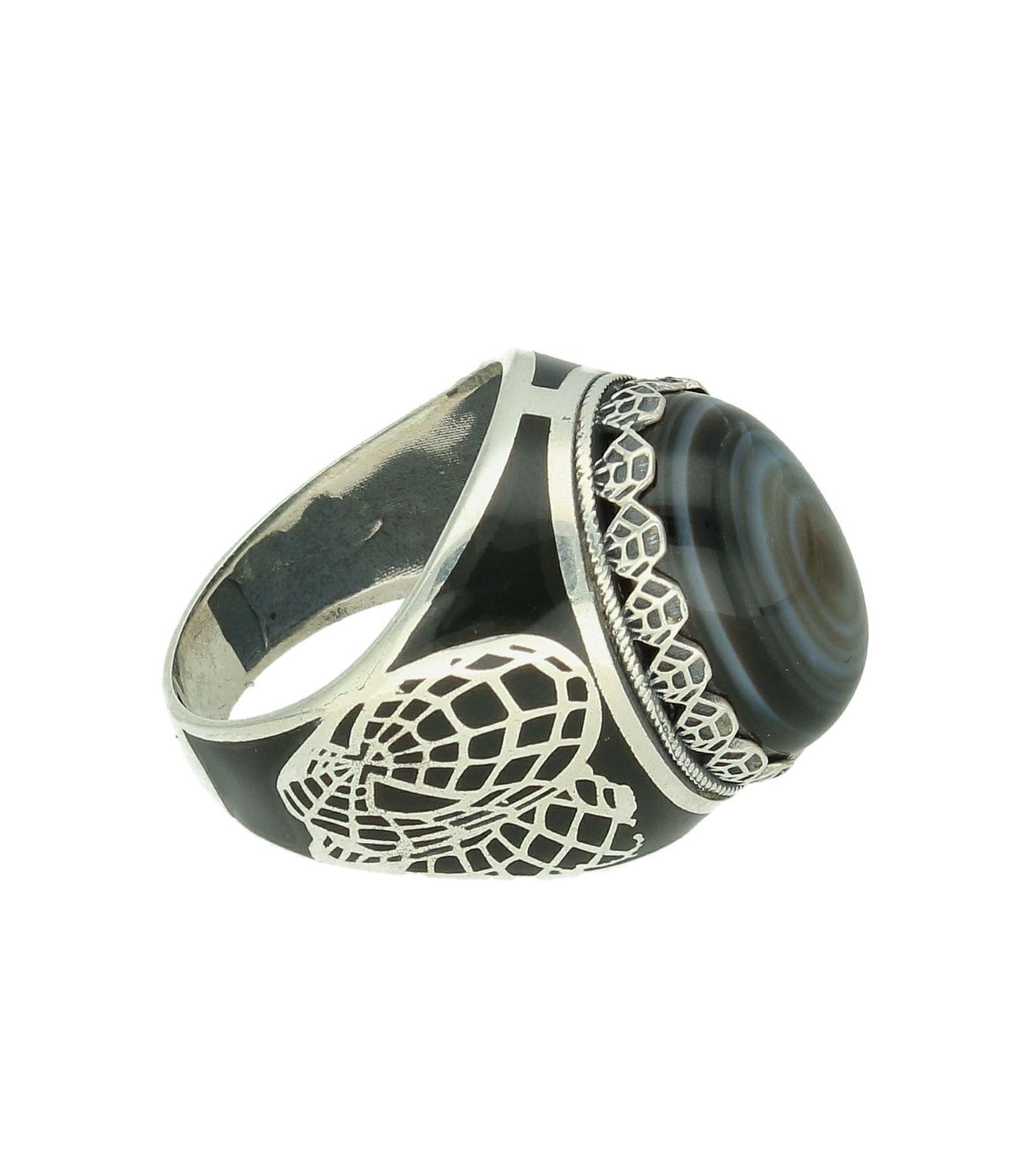 Srebrny sygnet 925 ze wzorem Spider-Man rozmiar 22 DIA-PRS-12293-925.jpg