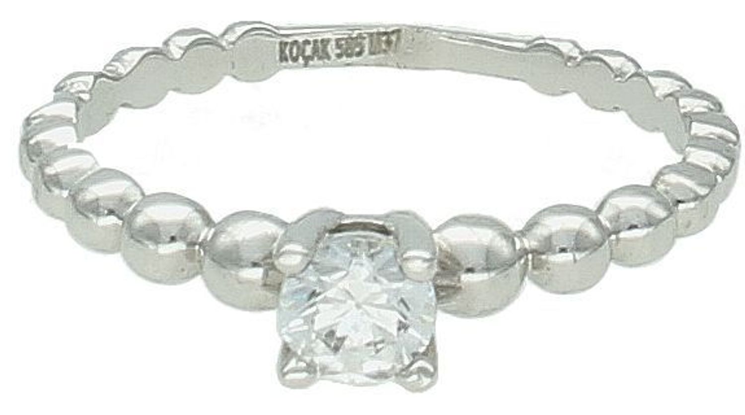 Pierścionek srebrny damski cyrkonia próba 925, DIA-PRS-12301-585  Srebrny pierścionek wykonany z najwyższej jakości srebra. Idealny pomysł na prezent. Srebrny pierścionek wykonany z próby 925.jpg