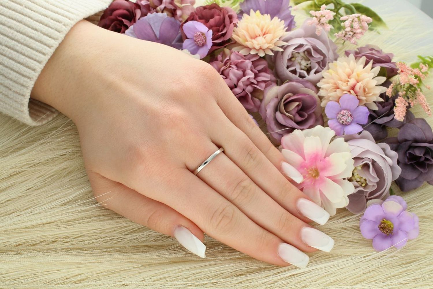 Srebrny Pierścionek z Trzema Cyrkoniami Próba 925, DIA-PRS-12483-925.jpg