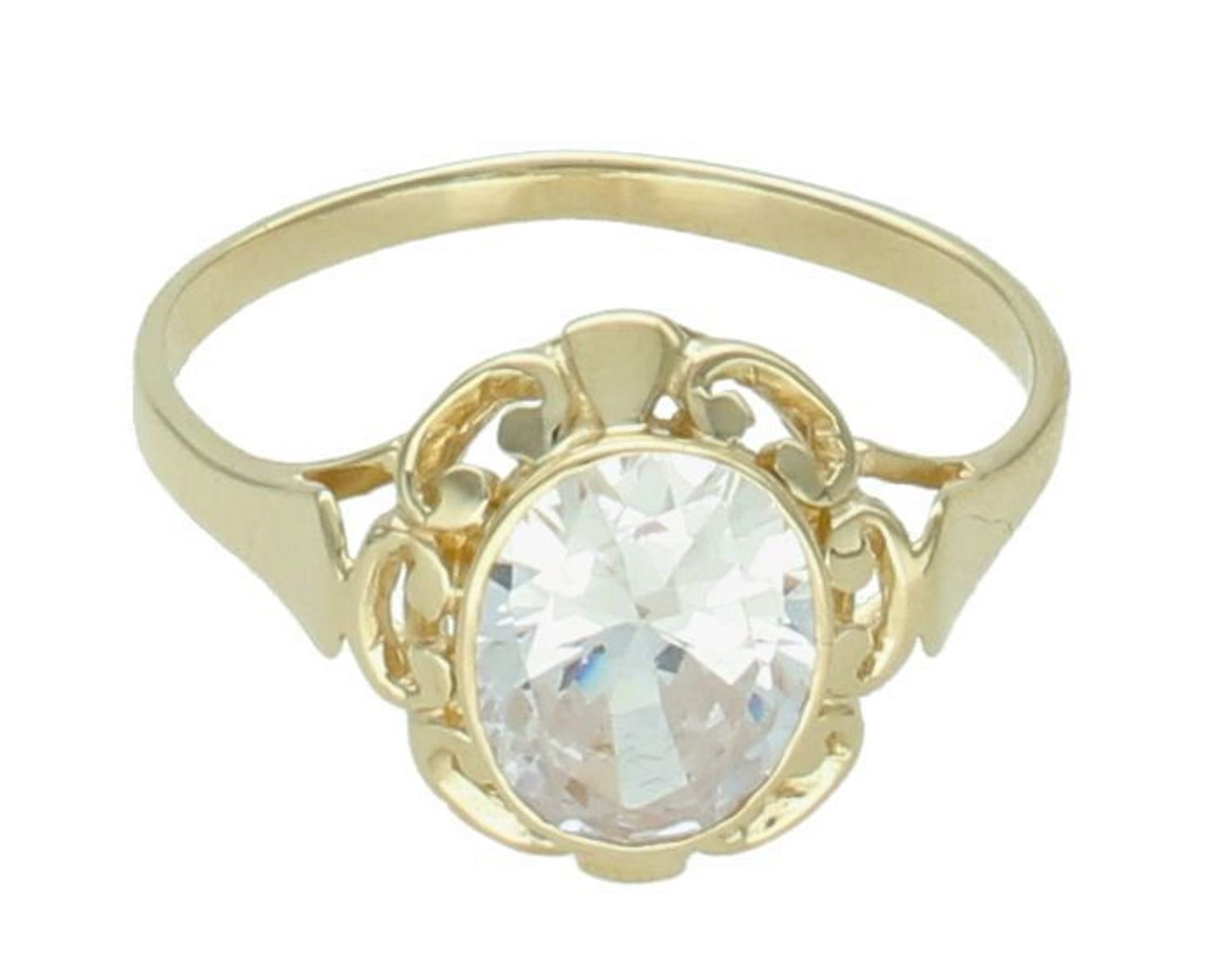 Złoty pierścionek damski 585 z owalną cyrkonią DIA-PRS-12633-585 (1).jpg