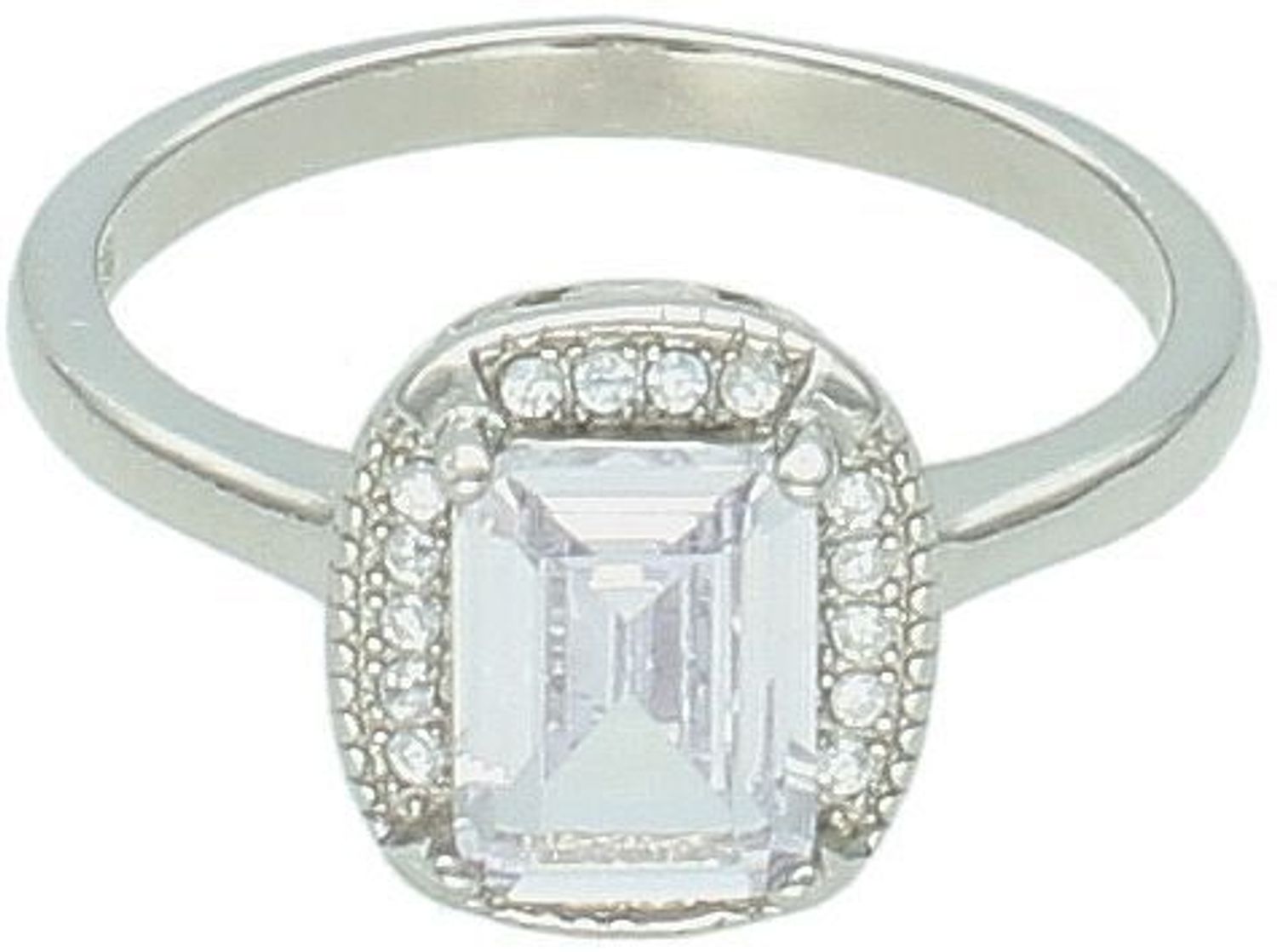 Pierścionek damski srebrny owalny z cyrkonią próba 925, DIA-PRS-12822-925 Ten wyjątkowy pierścionek damski to połączenie klasycznej elegancji i nowoczesnego designu1.jpg