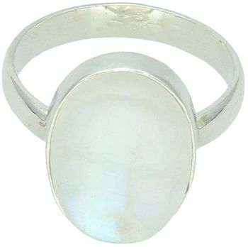 Srebrny pierścionek z naturalnym kamieniem księżycowym. Waga 5,63 g, ozdobny element 1,5 × 2,0 cm, szyna 4 mm. Klasyczna elegancja z nutą magii natury.1.jpg