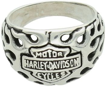 Męski srebrny sygnet Harley-Davidson 925 DIA-PRS-13962-925. Waga 12,16 g, szerokość 1,7 cm, dolna szyna 5 mm. Wyrazisty pierścionek dla pasjonatów wolności i motocykli. 21.jpg