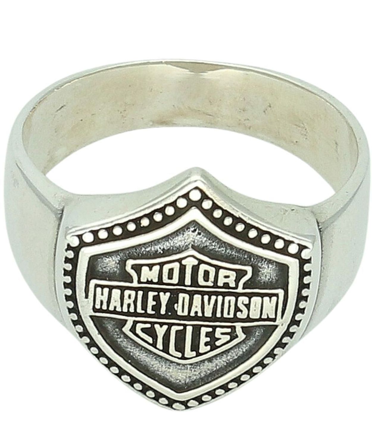 Sygnet Męski Srebrny 925 Motor Marley Davioson Cycles – Motocyklowy Pierścień Ag.jpg