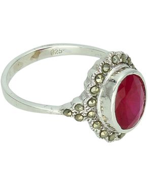 Srebrny pierścionek 925 z rubinem i markazytami – elegancja w stylu vintage DIA-PRS-14107-925as (2).jpg