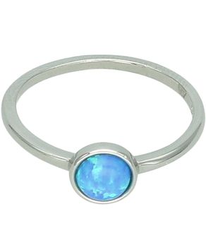 Srebrny pierścionek 925 z okrągłym opalem – elegancki blask natury DIA-PRS-14117-925.jpg