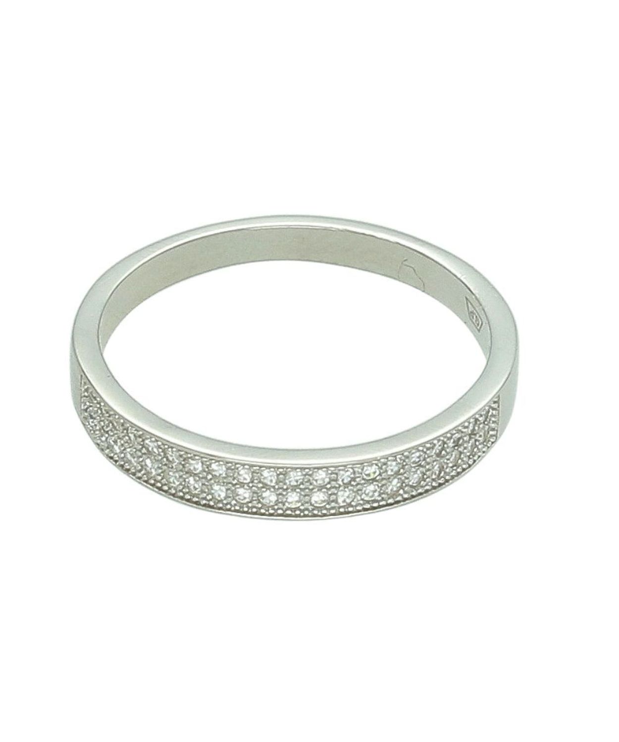 Srebrny pierścionek z kryształkami 925 DIA-PRS-14118-925 – rozmiar 23 damski.jpg