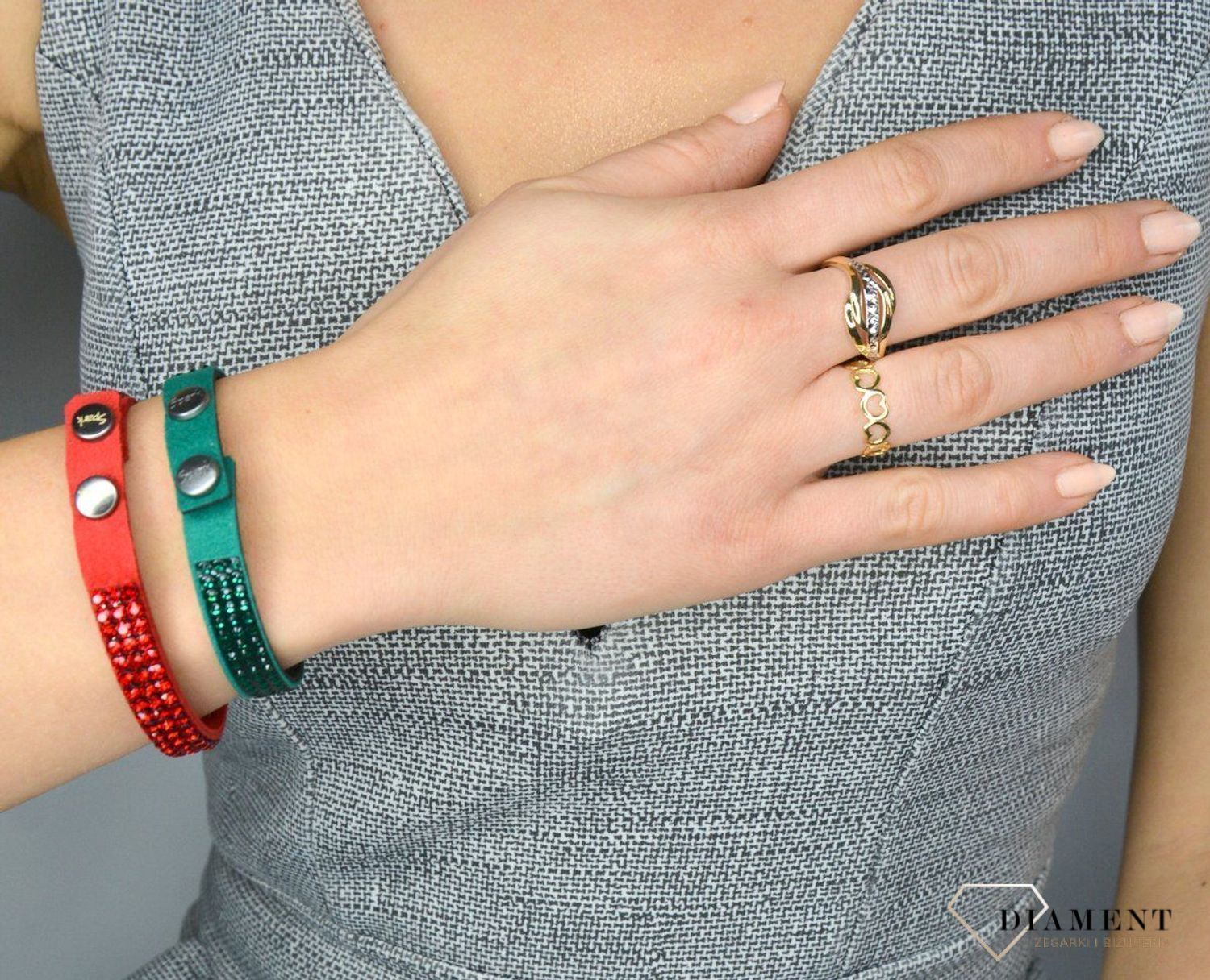 Pierścionek złoty 585 przeplatany białym złotem DIA-PRS-1728-585.jpg