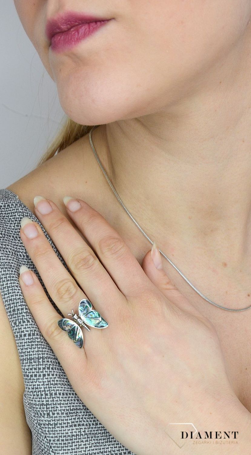 Pierścionek srebrny motyl z masy perłowej DIA-PRS-2794-925.xc.jpg