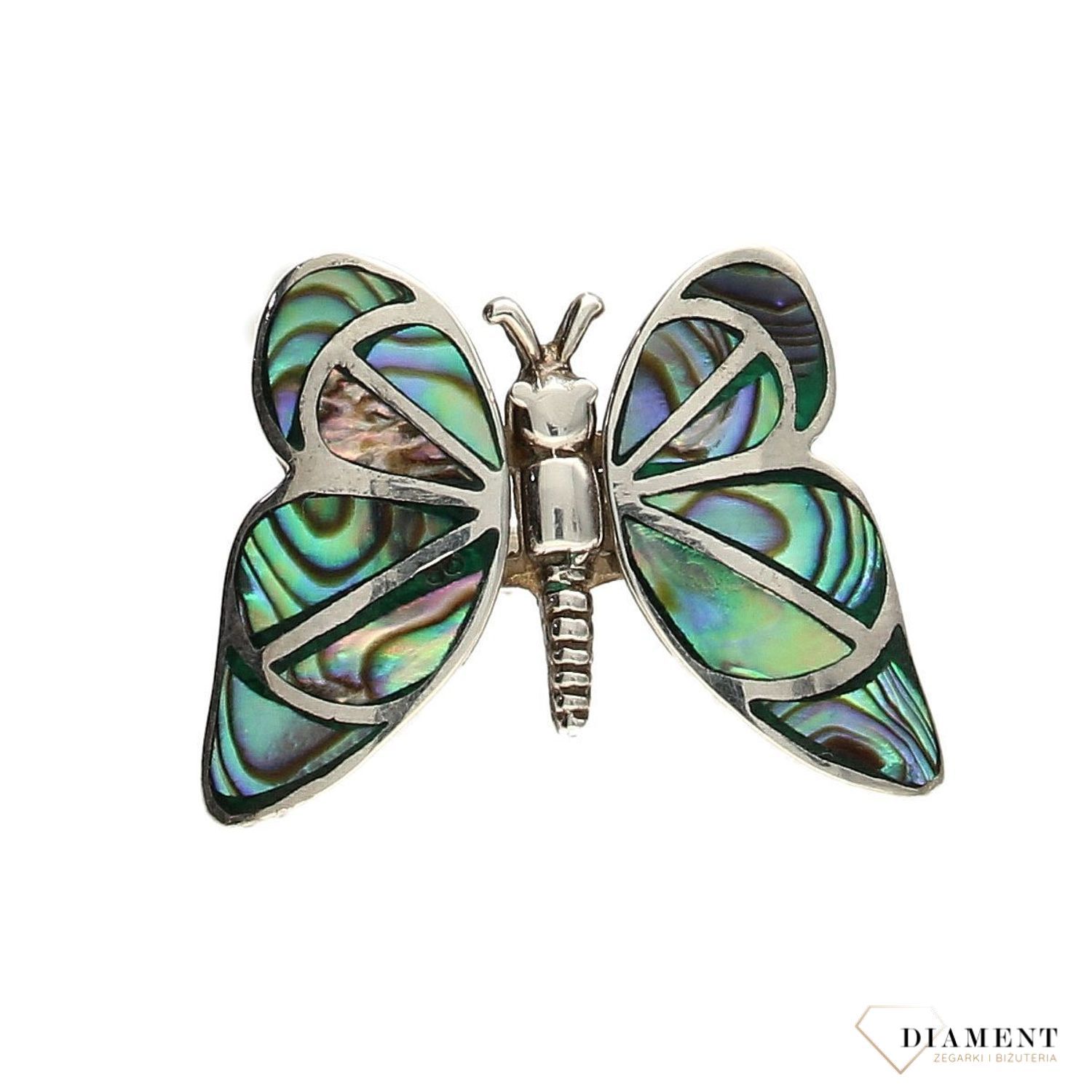 Pierścionek srebrny motyl z masy perłowej DIA-PRS-2794-925.xc.jpg