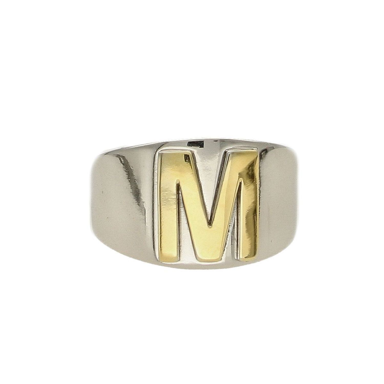 Pierścionek srebrny sygnet ze złotą literką M DIA-PRS-2795M-925 (1).jpg