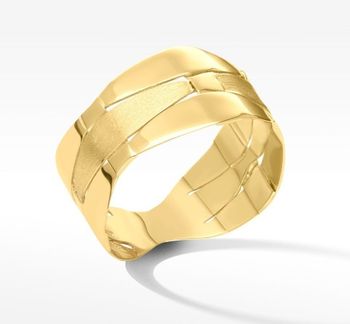 Złoty pierścionek szeroka obrączka z ozdobnym wzorem DIA-PRS-3346-585 (1).jpg