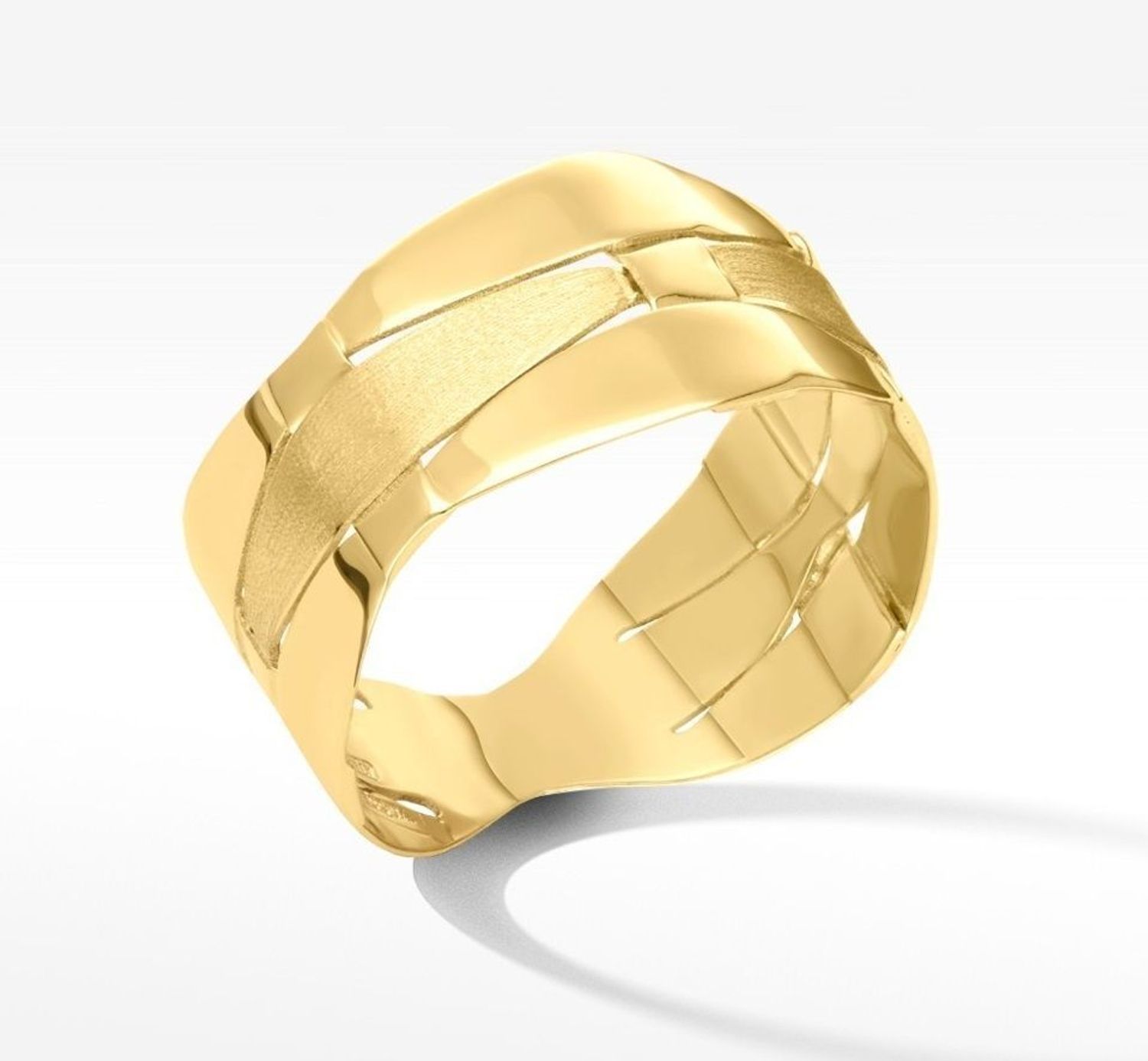 Złoty pierścionek szeroka obrączka z ozdobnym wzorem DIA-PRS-3346-585 (1).jpg