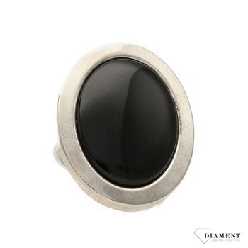Srebrny pierścionek okrągły z onyksem DIA-PRS-3412-925 (1).jpg