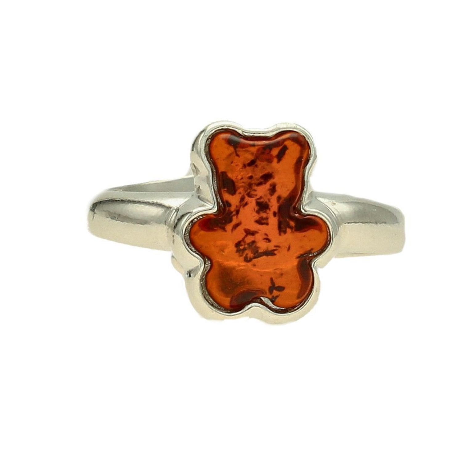 Srebrny pierścionek 925 'Miś z bursztynu' DIA-PRS-4503-925 (1).jpg