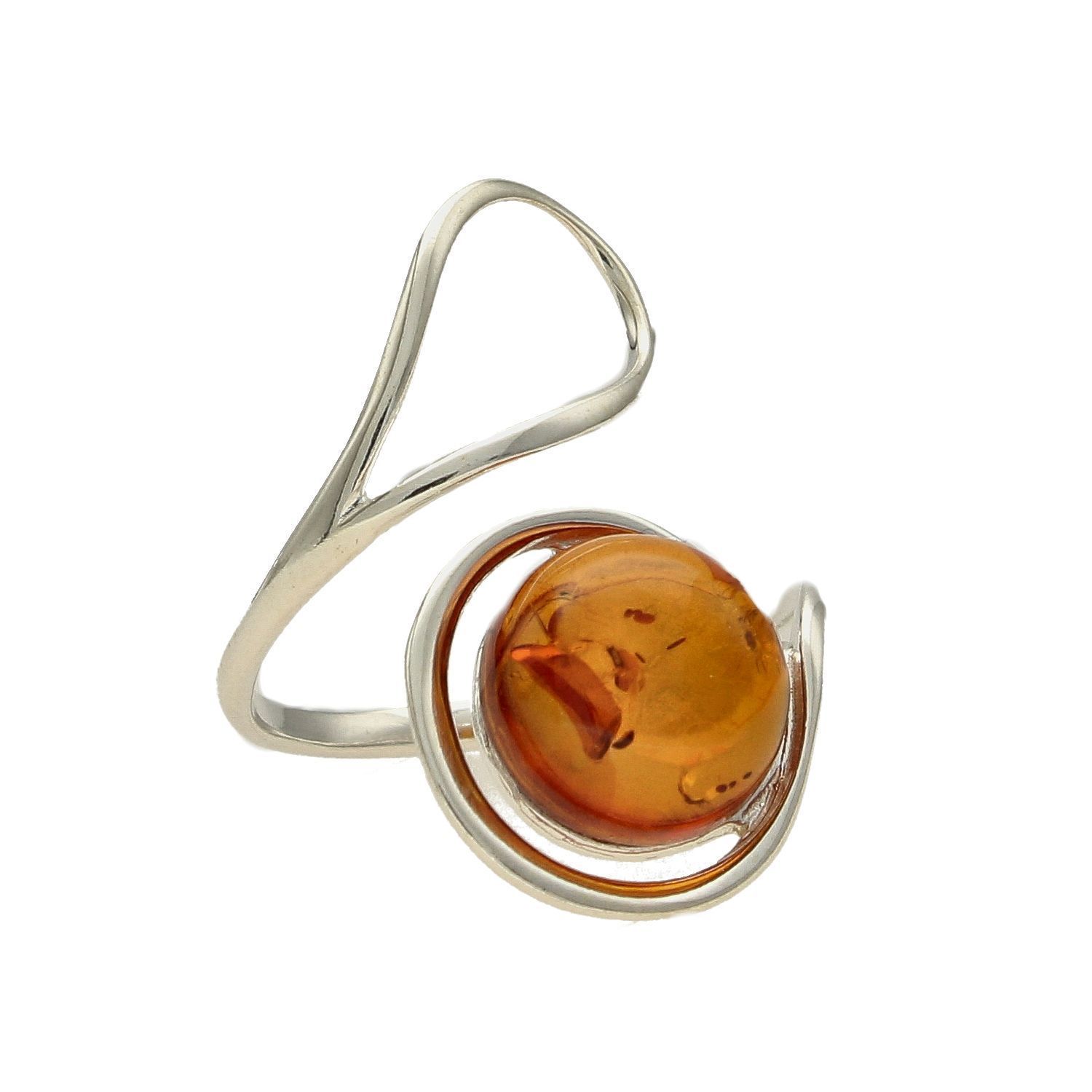 Srebrny pierścionek 925 z przepięknym okrągłym bursztynem DIA-PRS-4513-925 (1).jpg