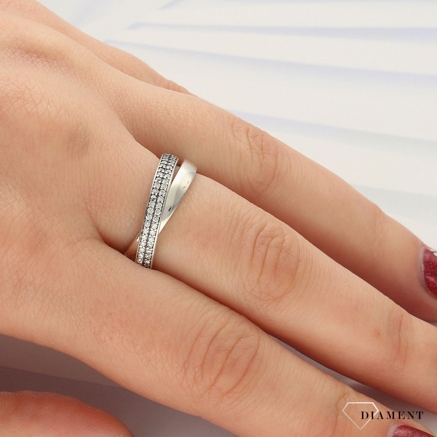 Srebrny podwójny pierścionek DIA-PRS-4570-925 (2).jpg