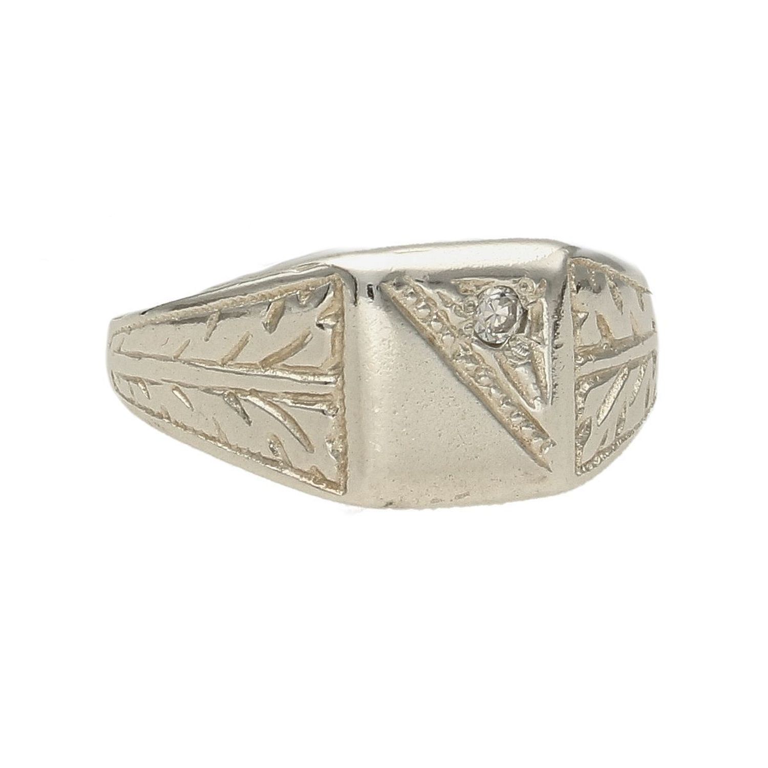 Srebrny sygnet o prostokątnej formie 925 DIA-PRS-4976-925 (1).jpg