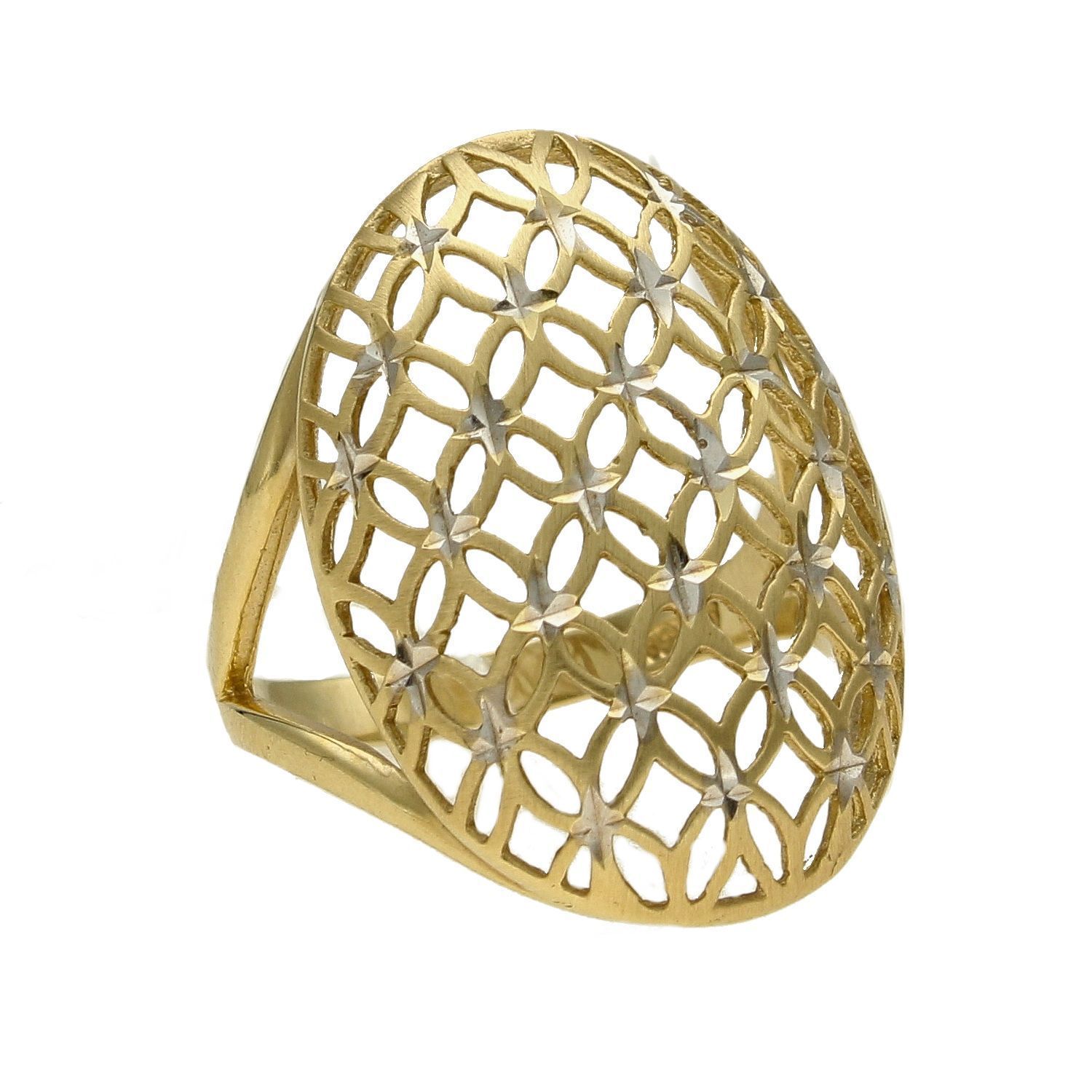 Złoty pierścionek ażurowy z dodatkiem białego złota DIA-PRS-5023-585 (1).jpg