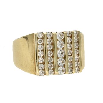 Złoty pierścionek 585 ozdobiony cyrkonią DIA-PRS-5047-585 (1).jpg