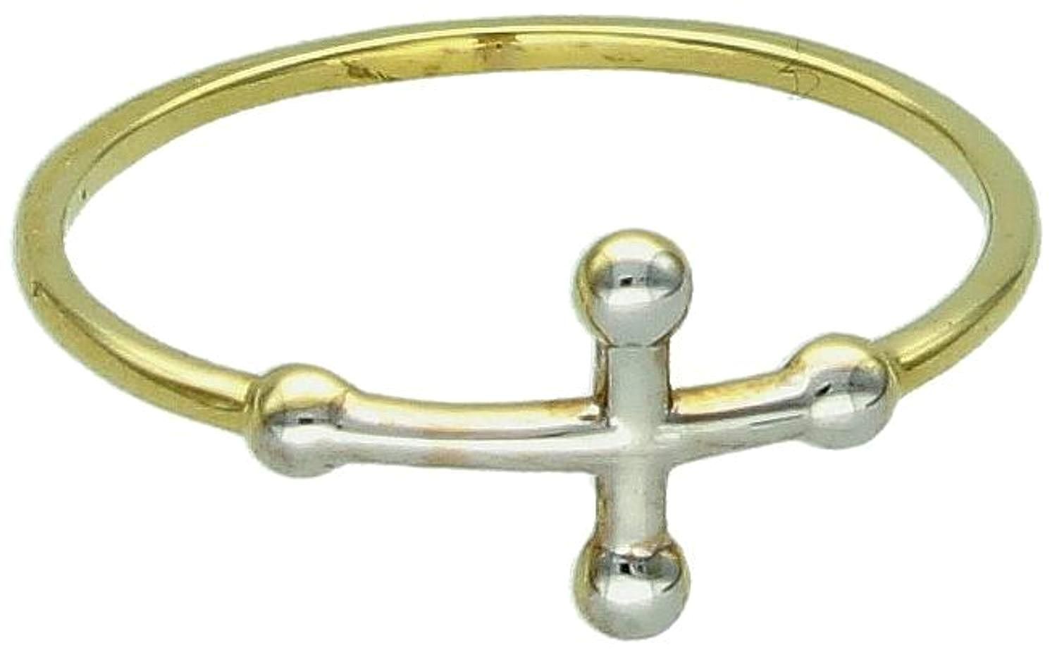 zloty-pierscionek-333-z-krzyzem-Damski-💛 Klasyczny i symboliczny – delikatny złoty pierścionek ozdobiony krzyżem to ponadczasowy symbol wiary i stylu..jpg