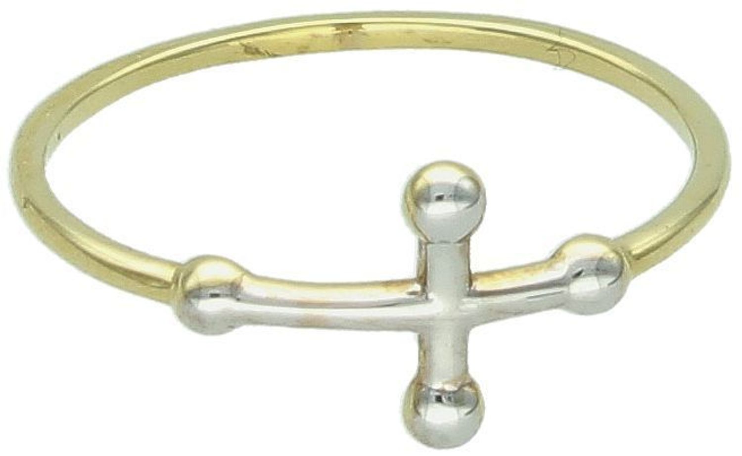 zloty-pierscionek-333-z-krzyzem-Damski-💛 Klasyczny i symboliczny – delikatny złoty pierścionek ozdobiony krzyżem to ponadczasowy symbol wiary i stylu..jpg