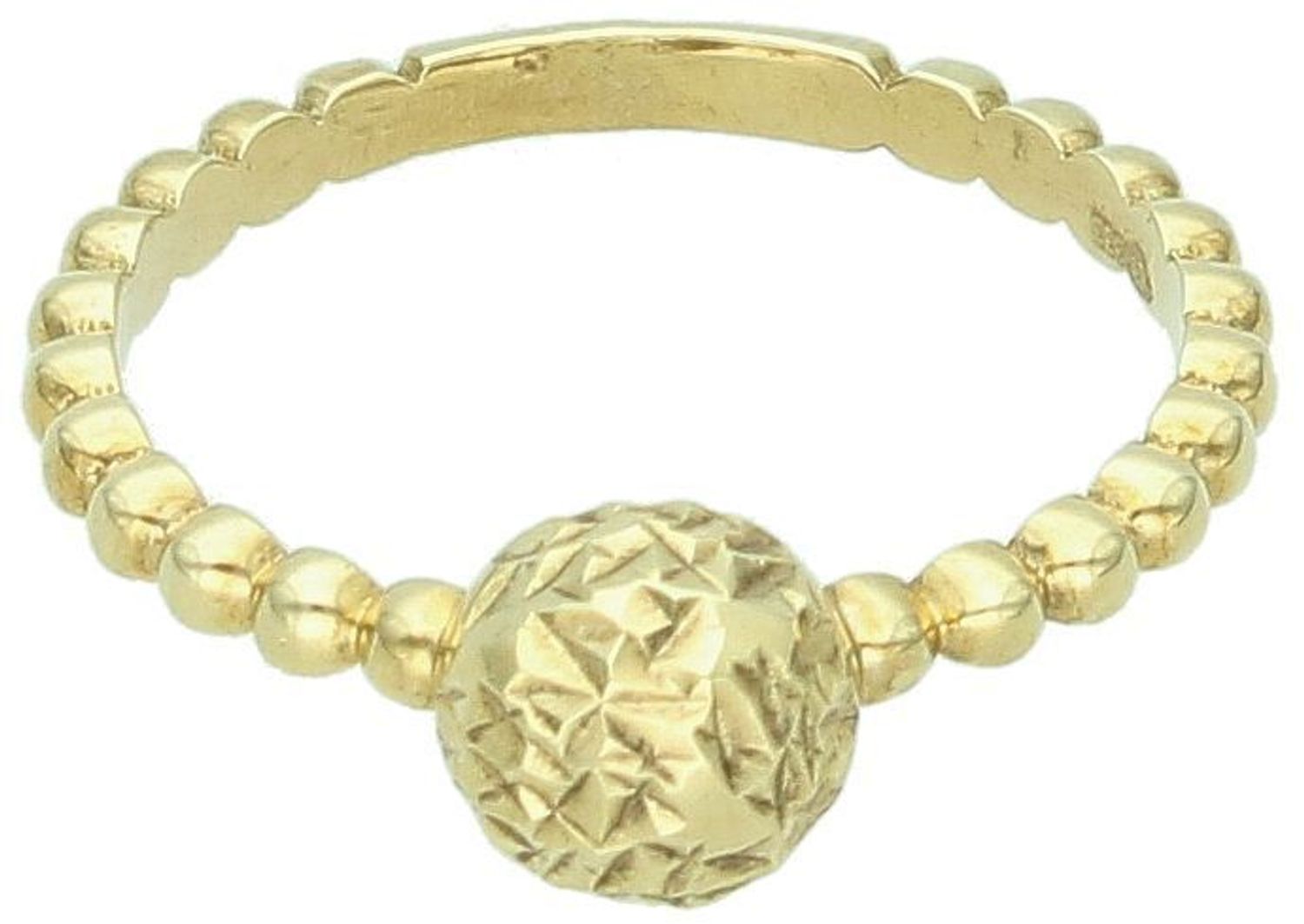 Złoty pierścionek 'Kula dyskotekowa'.jpg