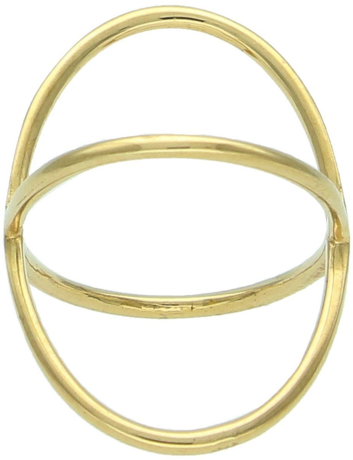 Złoty Damski Pierścionek 333 Szeroki, Nowoczesny Design DIA-PRS-5169-333 prs.jpg