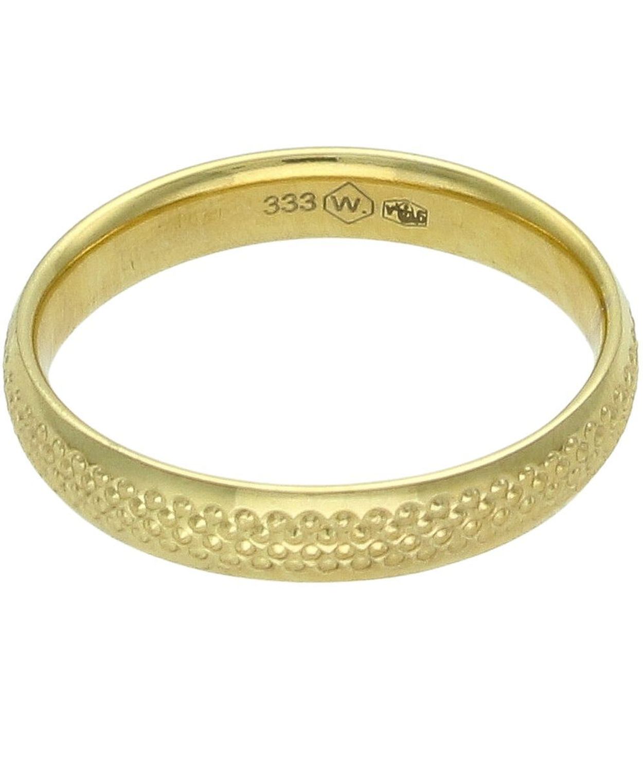 Złoty pierścionek obrączka w ozdobne żłobienia - DIA-PRS-5207-333 męska obrączka złota.jpg