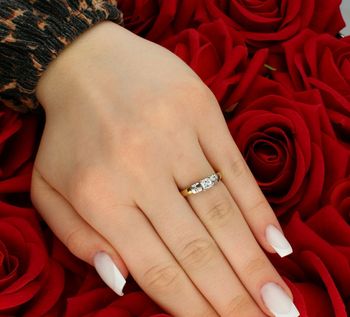 Złoty pierścionek zaręczynowy z cyrkonią próba 333 rozmiar 13, DIA-PRS-5217-333. 💍 Złoty Pierścionek Zaręczynowy z Cyrkonią - Próba 333, Rozmiar 13  ✨ Wyjątkowy pierścionek 2.jpg