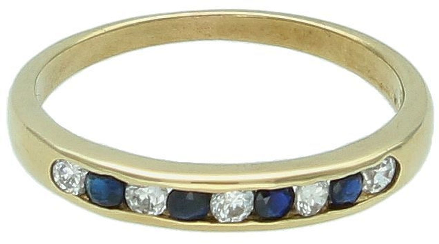 Złoty pierścionek próba 333 'Błyszcząca wstęga' rozmiar 12  2.jpg