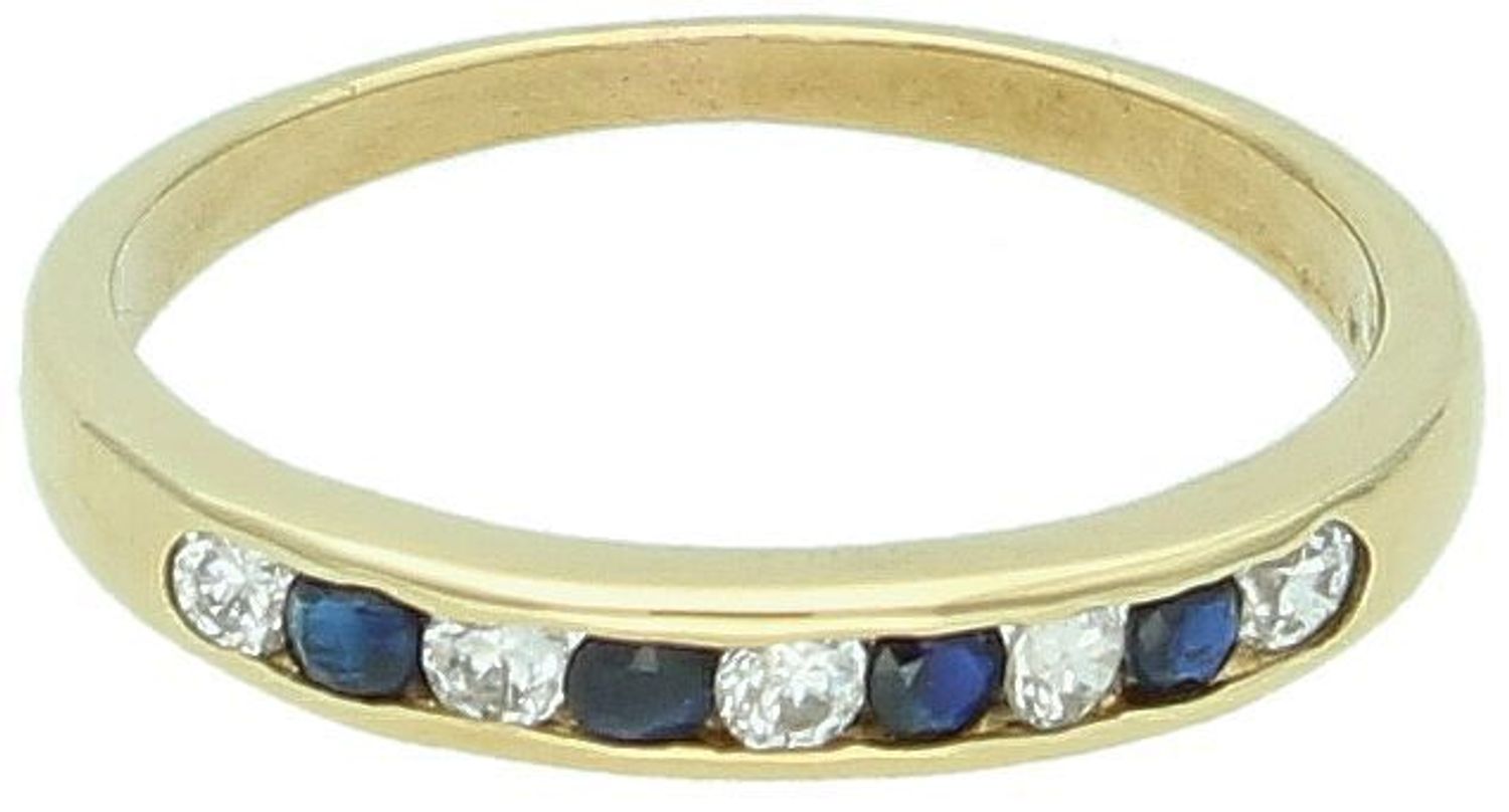 Złoty pierścionek próba 333 'Błyszcząca wstęga' rozmiar 12  2.jpg