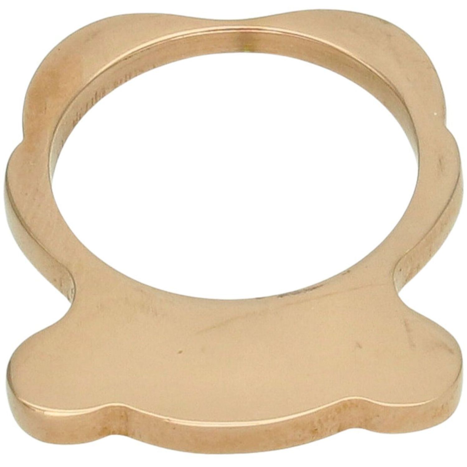 Stalowy Pierścionek Miś Różowe Złoto „Touse” – Rozmiar 15 stal.jpg