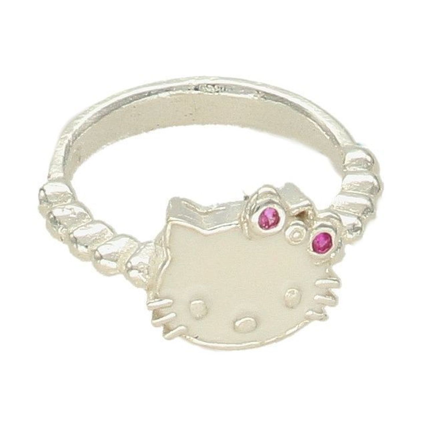 Srebrny pierścionek Hello Kitty dla dziewczynki DIA-PRS-6315-925. Pierścionek dla dziewczynki..jpg