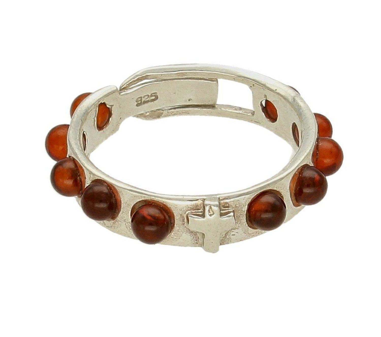 Srebrny pierścionek 925 z bursztynem bałtyckim DIA-PRS-7149-925. Srebrny pierścionek 925 z bursztynem bałtyckim. Pierścionek srebrny w ponadczasowym kształcie z bursztynem to propozycja od sklepu jubilerskiego Dia (1).jpg