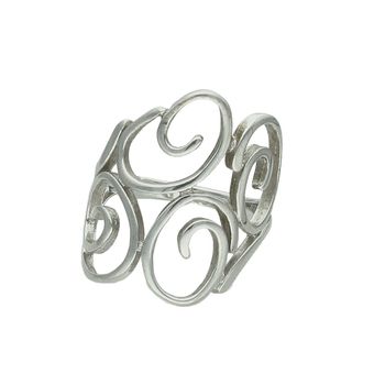 Srebrny pierścionek damski 925 szerokie ornamenty rozmiar 11 DIA-PRS-7151-925 (2).jpg