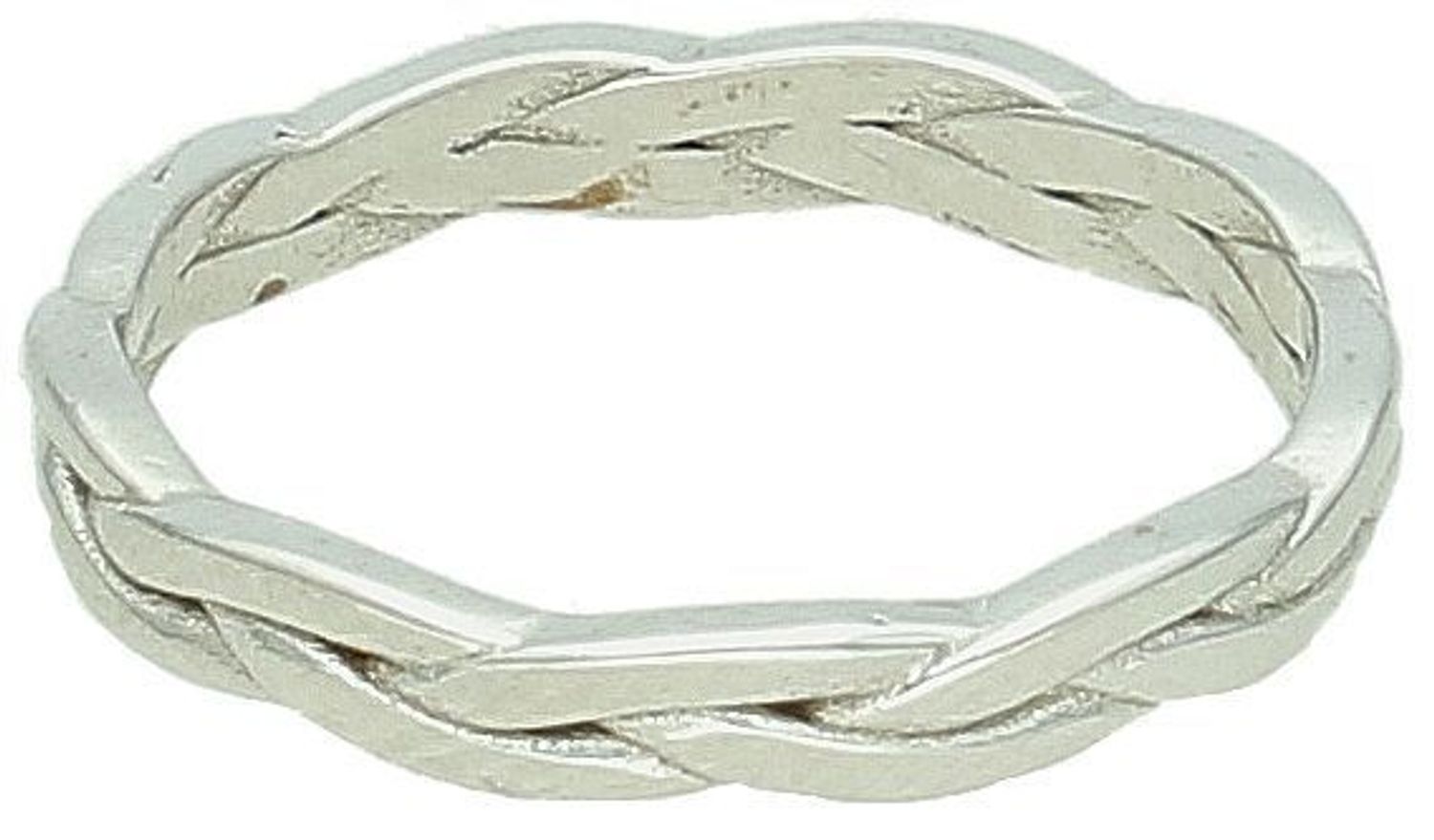 Pierścionek srebrny 925 pleciona obrączka rozmiar 12 DIA-PRS-7161-925 2.jpg