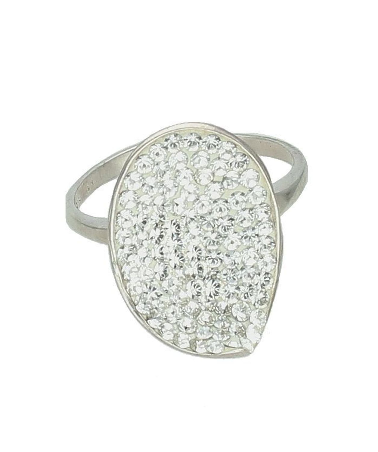 Srebrny pierścionek damski 925 z kryształkami Swarovskiego DIA-PRS-7164-925. Srebrny pierścionek damski. Srebrny pierścionek z kryształkami. Pierścionek srebrny damski. Srebrny pierścionek na prezent dla kobi.jpg