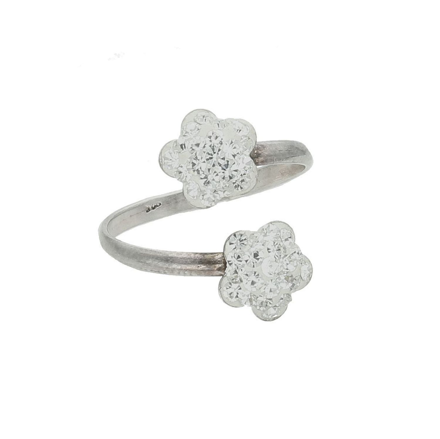 Srebrny pierścionek damski 925 z kryształkami Swarovskiego rozmiar 13 DIA-PRS-7169-925. Srebrny pierścionek damski. Pierścionek damski z kryształkiem Swarovskiego. Srebrny pierścionek damski na prezent..jpg