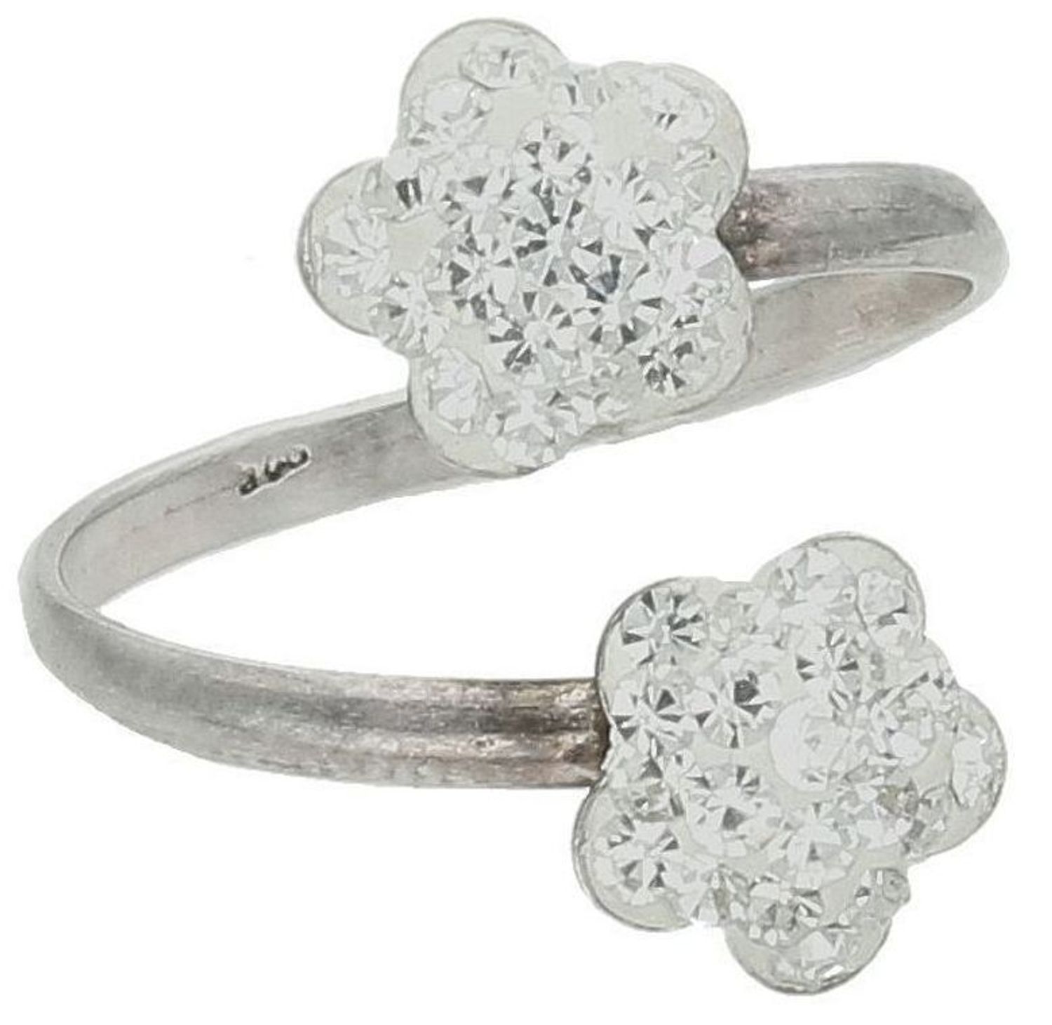 Srebrny pierścionek damski 925 z kryształkami Swarovskiego rozmiar 13 DIA-PRS-7169-925. Srebrny pierścionek damski. Pierścionek damski z kryształkiem Swarovskiego. Srebrny pierścionek damski na prezent..jpg