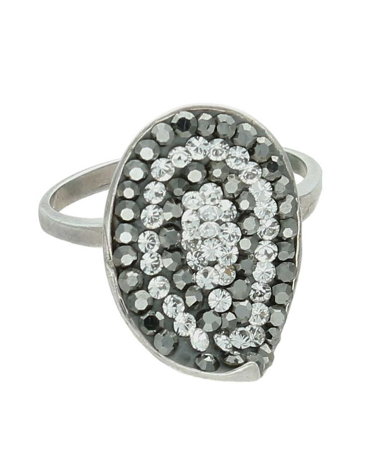 Srebrny pierścionek damski 925 z kryształkami Swarovskiego rozmiar 15 DIA-PRS-7182-925. Srebrny pierścionek damski. Srebrny pierścionek z kryształkami. Pierścionek srebrny damski.jpg