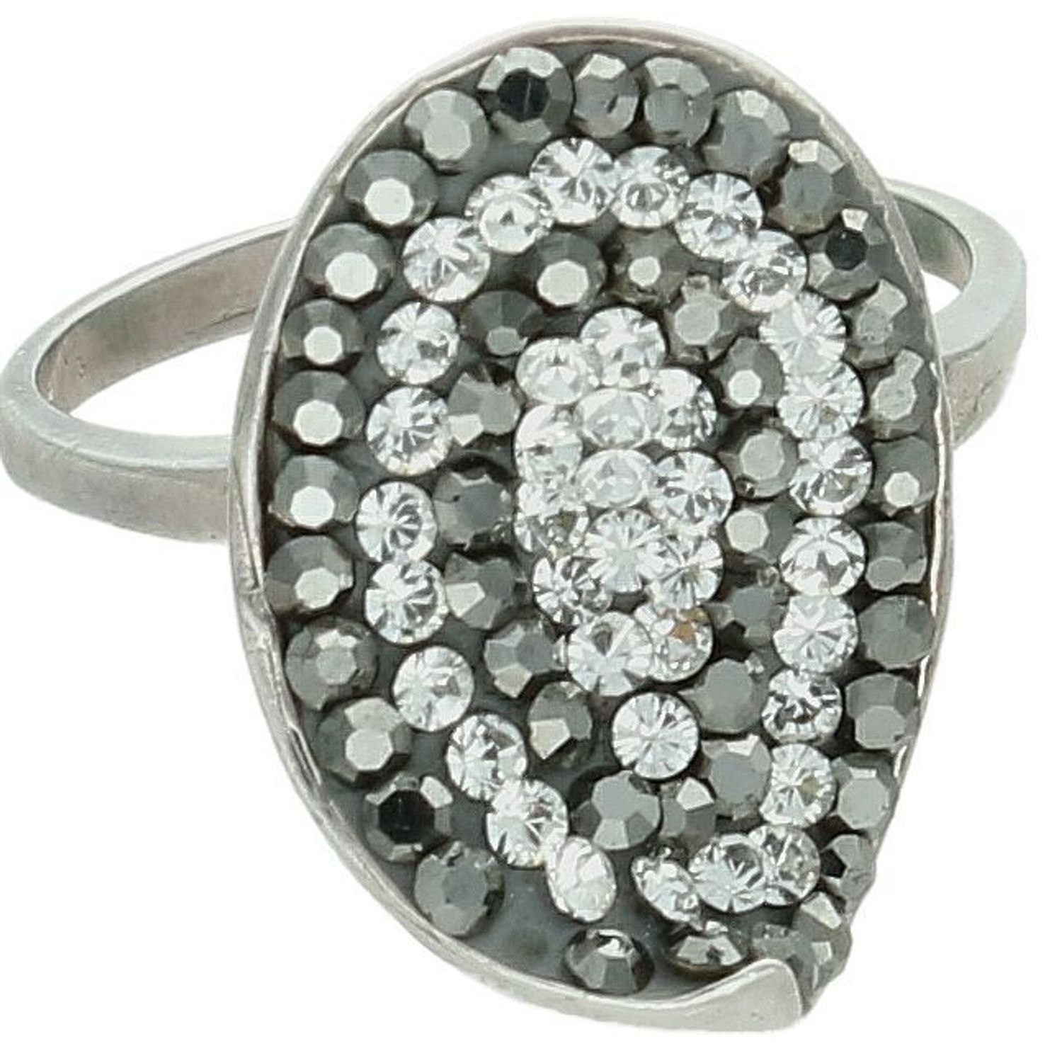 Srebrny pierścionek damski 925 z kryształkami Swarovskiego rozmiar 15 DIA-PRS-7182-925. Srebrny pierścionek damski. Srebrny pierścionek z kryształkami. Pierścionek srebrny damski.jpg