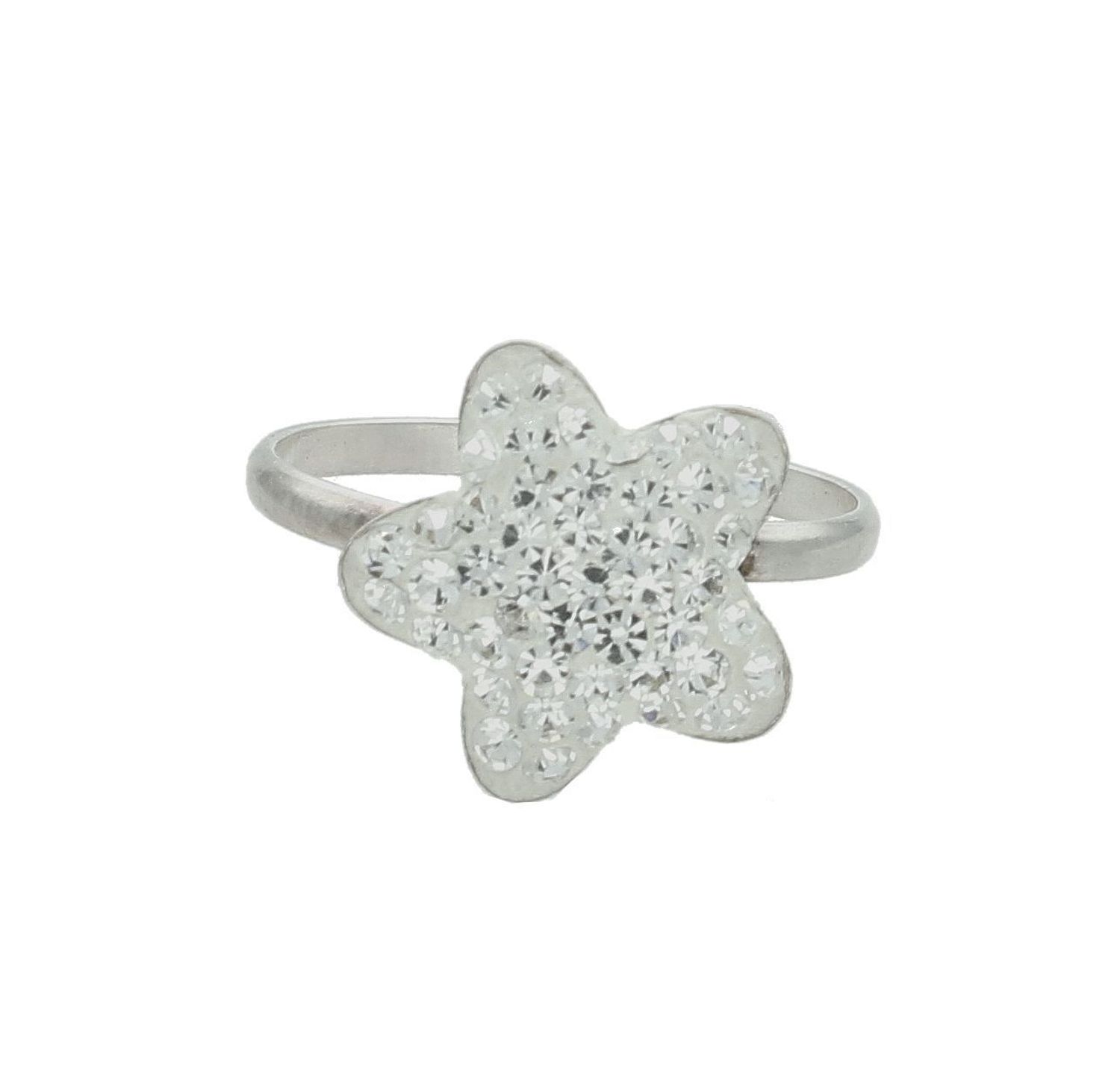 Srebrny pierścionek damski 925 gwiazdka z cyrkoniami DIA-PRS-7186-925. Srebrny pierścionek damski. Pierścionek srebrny na prezent..jpg