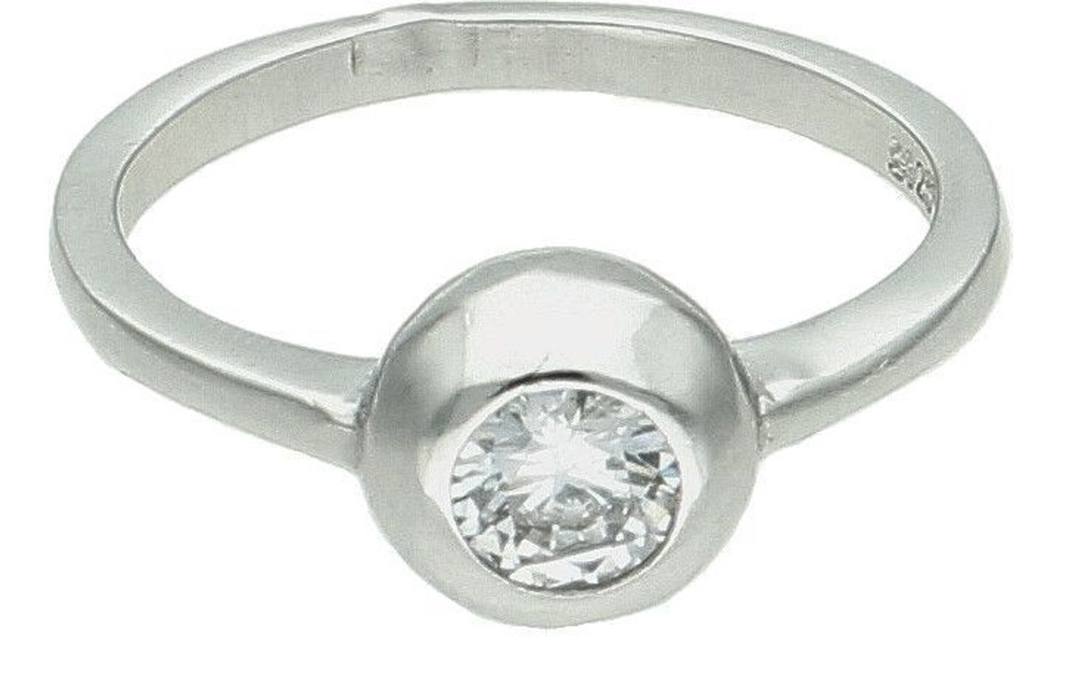 Srebrny pierścionek damski 925 okrągła biała cyrkonia rozmiar 14 DIA-PRS-7198-925. Srebrny pierścionek damski. Srebrny pierścionek z cyrkonią. Pierścionek srebrny damski na prezent. Srebrny pierścionek dla ukochanej.jpg