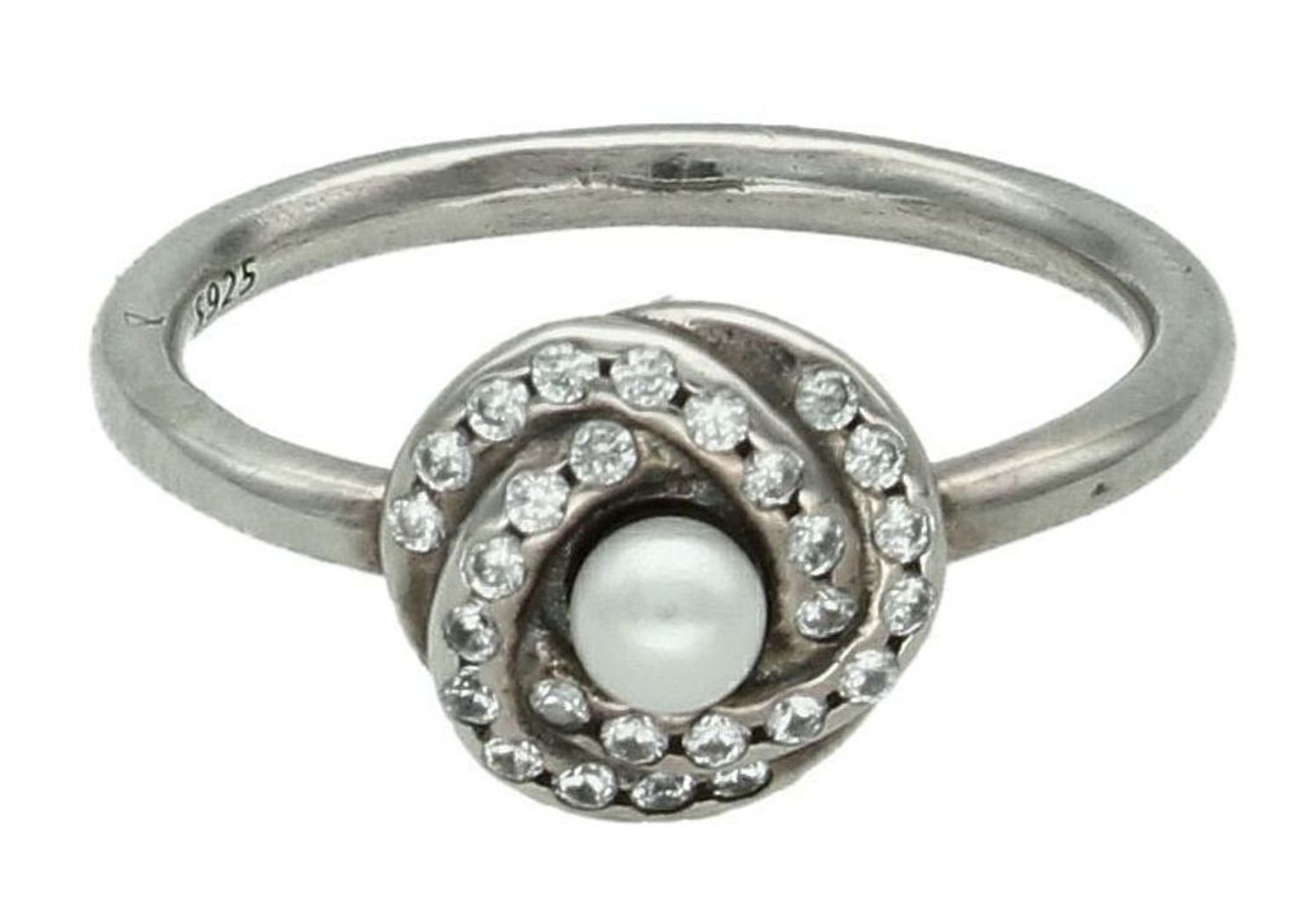 Srebrny pierścionek Perła damski 925 z kwiatek perełką DIA-PRS-7201-925. Srebrny pierścionek damski. Srebrny pierścionek z cyrkonią i perłą. Pierścionek srebrny damski na prezent. Srebrny pierścionek dla ukochanej..jpg