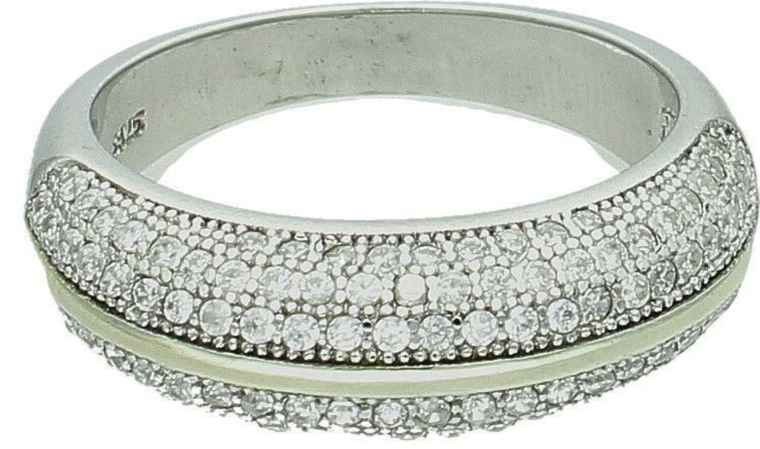 Srebrny pierścionek damski 925 błyszcząca obrączka rozmiar 17 DIA-PRS-7202-925 (2).jpg